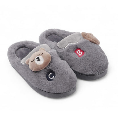 Zapatilla de casa con oso - Unisex