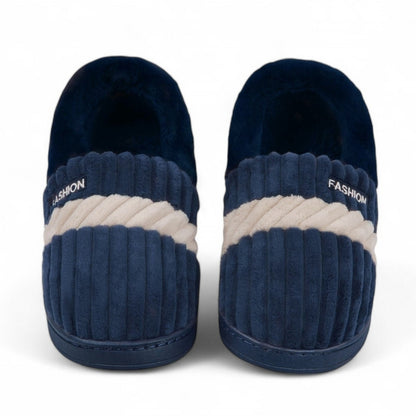 Warm Closed Toe House Slippers for Winter