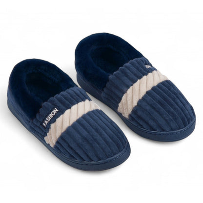 Warm Closed Toe House Slippers for Winter