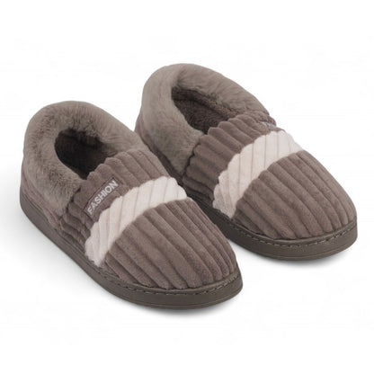 Warm Closed Toe House Slippers for Winter