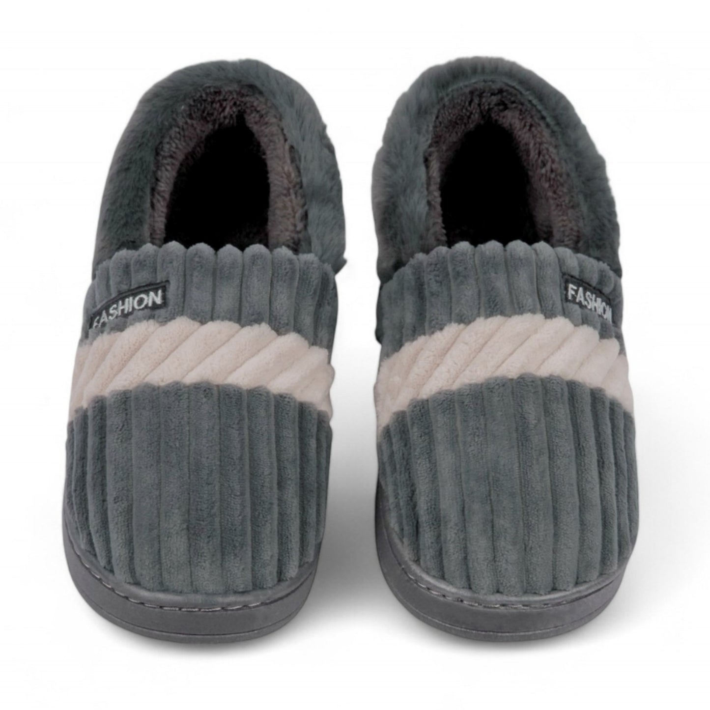 Warm Closed Toe House Slippers for Winter