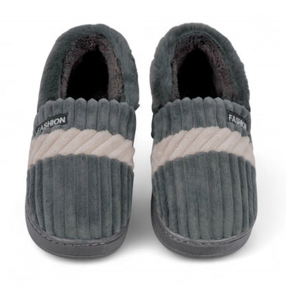 Warm Closed Toe House Slippers for Winter