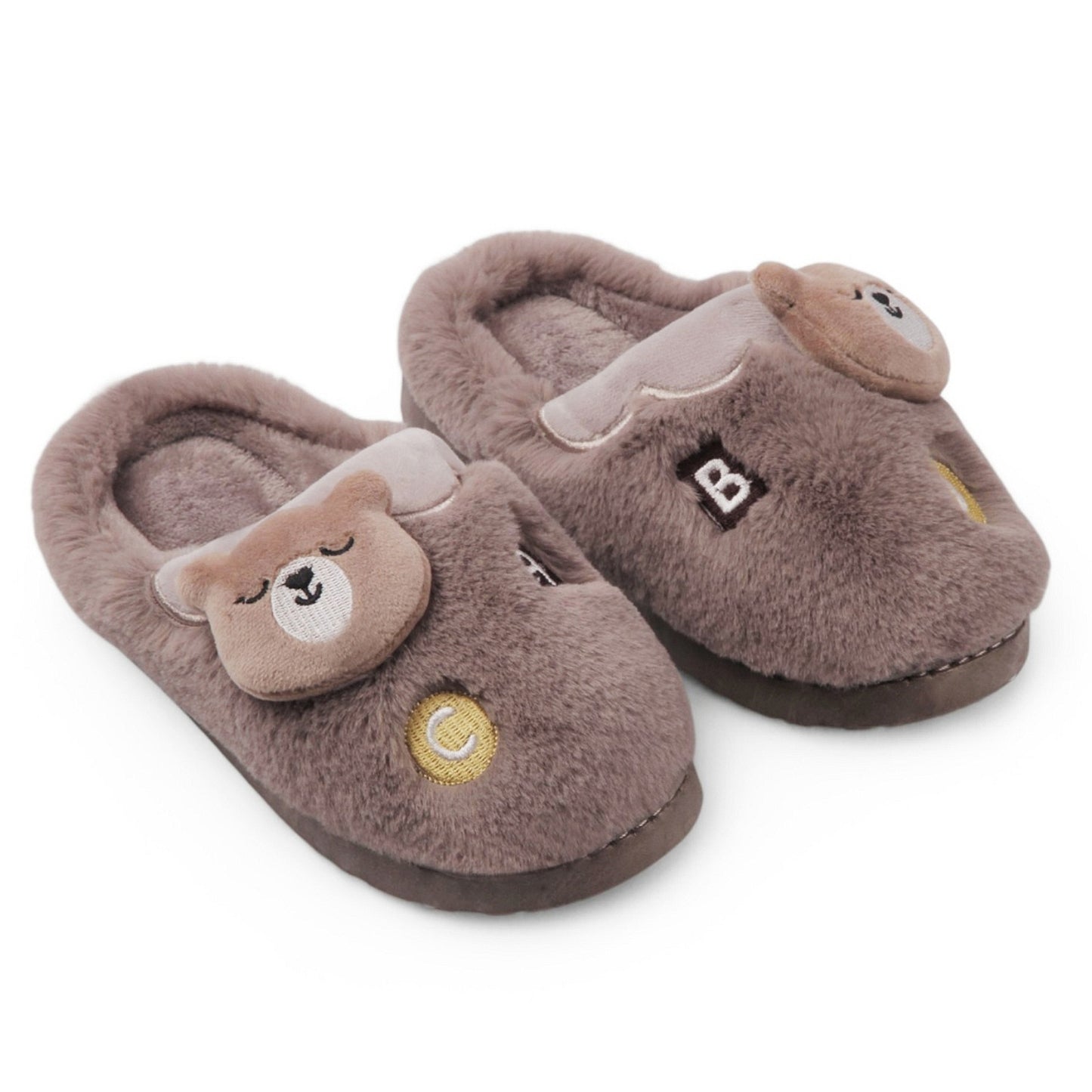 Zapatilla de casa con oso - Unisex