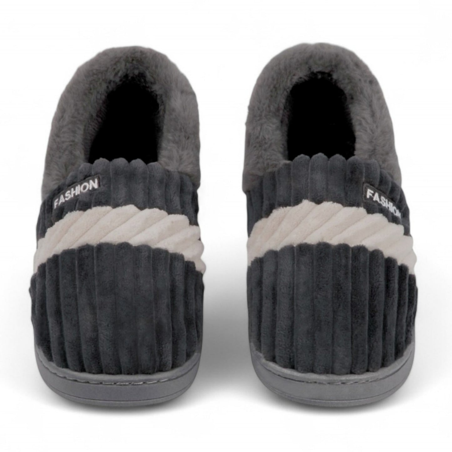 Warm Closed Toe House Slippers for Winter