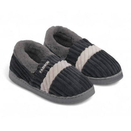 Warm Closed Toe House Slippers for Winter