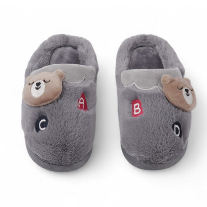 Zapatilla de casa con oso - Unisex