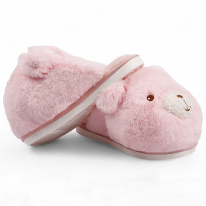 Adults' house bear slippers