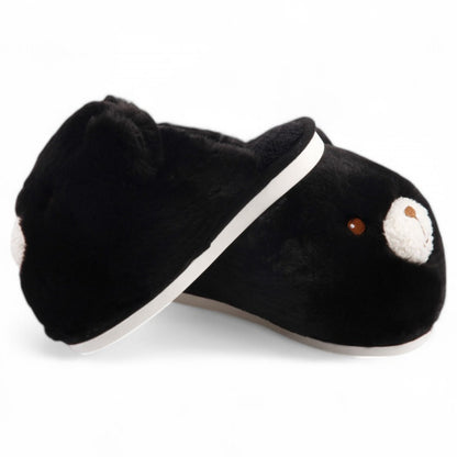 Adults' house bear slippers